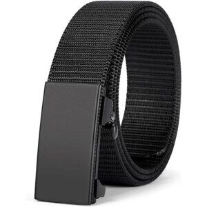 Mens Nylon Ratchet Belt Adjustable Tactical Golf Belt Work Belt for Jeans